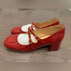 Women Mary Janes Pumps with Buckle Straps